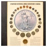 US Silver Coins incl 1922 Peace Dollar, 1964 & 196