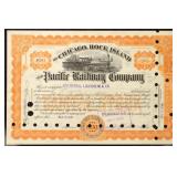 Chicago, Rock Island, Pacific Railway CIA Bond
