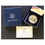 US Silver Coin 2010 Proof Silver Dollar Veterans i