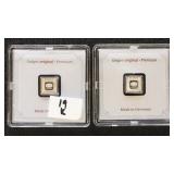 Geiger Schloss Guldengossa 1 Gram Silver Squares,