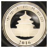 China Silver Coin 2016 Panda 1 Ounce Silver Coin