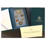 US Silver Coin 1990 Prestige Set in US Mint Box wi