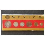 Mexico Coins 1964 Mint Set