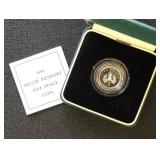 Great Britain Coins 1989 Silver Proof 5 Pence Coin