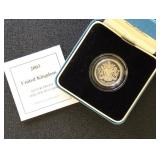 Great Britain Coins 2003 Silver Proof One Pound Co
