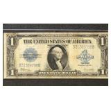 US Paper Money 1923 Silver Certificate Dollar, Cir
