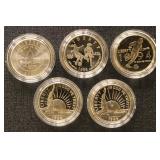US Coins Commemorative Clad Half Dollars Group of