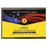 US Coins 2022 American Innovators Reverse Proof Se