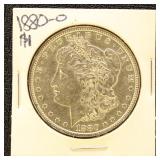 US Silver Coin 1880-O Morgan Silver Dollar, Uncirc