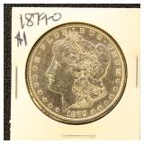 US Silver Coin 1879-O Morgan Silver Dollar, About