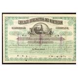 Chicago, Burlington & Northern Railroad CIA Bond