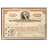 New York Central Railroad CIA Bond
