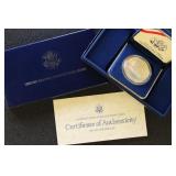 US Silver Coin 1987 Proof Silver Dollar Constituti