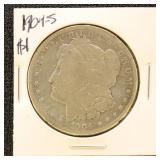 US Silver Coin 1904-S Morgan Silver Dollar, Circul