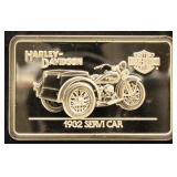Harley-Davidson 43 gram .999 Fine Silver Ingot, 19