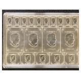 2 Ounce Silver Bar, breakable Canada Maple Leaves
