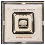 Geiger Silver 10 gram Bar