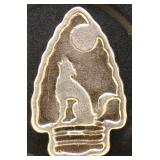 Silver 2 Ounce in Arrow Head shape