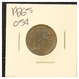 US Coin 1926-S Buffalo Nickel, Circulated
