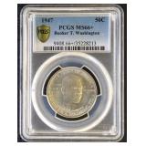 US Silver Coin 1947 Booker T. Washington Commemora
