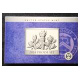 US Coins 2024 Proof Set in original US Mint packag