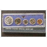 US Silver Coins 1966 Special Mint Set in original