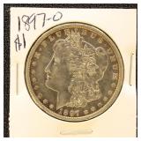 US Silver Coin 1897-O Silver Morgan Dollar, About