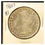 US Silver Coin 1897 Silver Morgan Dollar, Uncircul