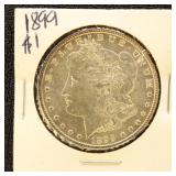 US Silver Coin 1899 Silver Morgan Dollar, Uncircul