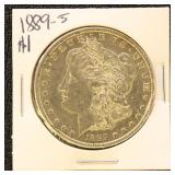 US Silver Coin 1889-S Silver Morgan Dollar, About