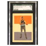 Jess Willard 1956 Boxing Card SGC 5 Adventure Gum
