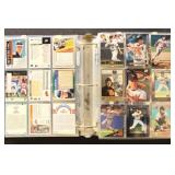 Cal Ripken Jr Baseball Card collection in thick bi