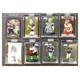 Numbered Football Cards, includes some Hall of Fam