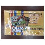 1991-92 Pro Set Soccer Cards Sealed Box, Part 2 is