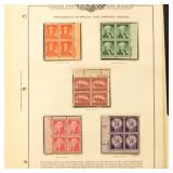 US Stamps #1030-1054 Plate Blocks Mint Never Hinge