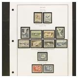 Iceland Stamps 1955-1958 Mint Collection on Pages,