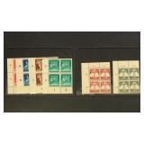 Germany Stamps 1930s Plate Blocks Mint (m CV $180+