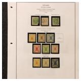 Iceland Stamps Official Stamps on pages, many bett