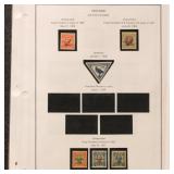 Iceland Stamps Airmail Collection on Pages, mint,