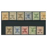 Iceland Stamps #O20-O30 Mint Hinged CV $817