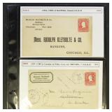 US 1900s-1910s Advertising Postal History 18 Used