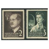 Liechtenstein Stamps #287-288 Mint NH CV $140