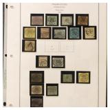 Roman States Stamps on Pages, Well-Filled Collecti