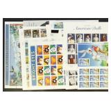 US Stamps Sheets FACE VALUE $273.60 Mint NH in 32