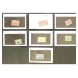 US Stamps Commemorative Issues on Dealer Cards, mi
