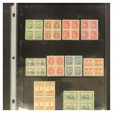 Canada Stamps #549-562 Mint NH Blks CV $773.80
