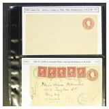 US Postal History 36 Used Postal Stationery Covers