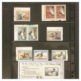 US Stamps #RW49-65 Mint NH Plate Number Singles CV