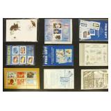 Worldwide Stamps small and interesting group of 'f