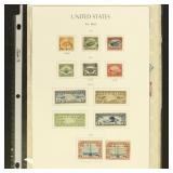 US Airmail Stamps 1918-1980s Used and Mint, includ